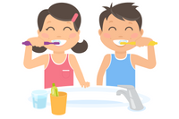 Autisme et brossage de dents