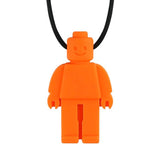 Collier de mastication orange