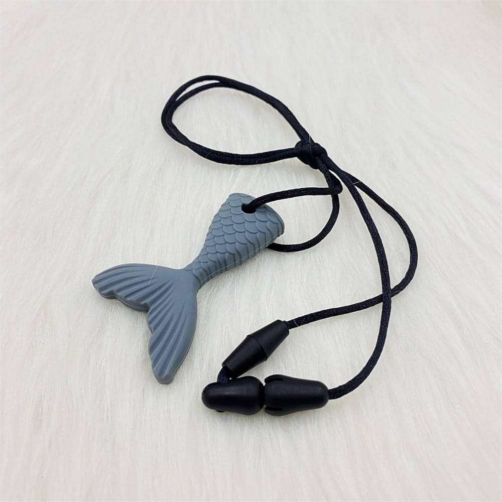 Collier à mâchouiller Queue de poisson Bien être autiste